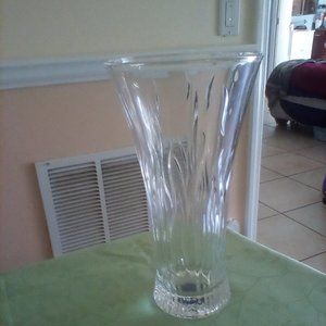 Jasvic Tall Crystal Vase